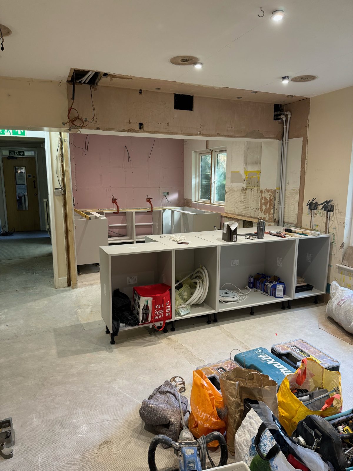 Kitchen update-half way there